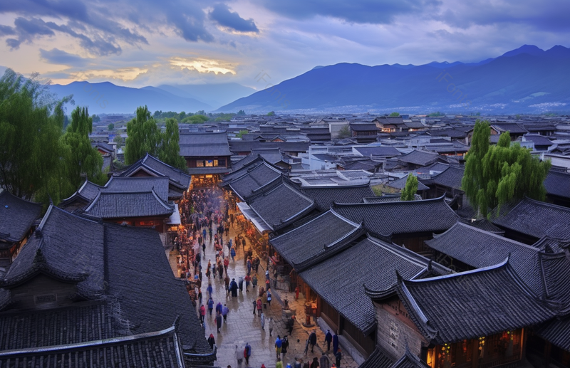 大理古城旅游胜地人与自然融为一体户外美景户外摄影美景纪实,高清,摄影图,摄影图片,图片大全,摄影图免费下载